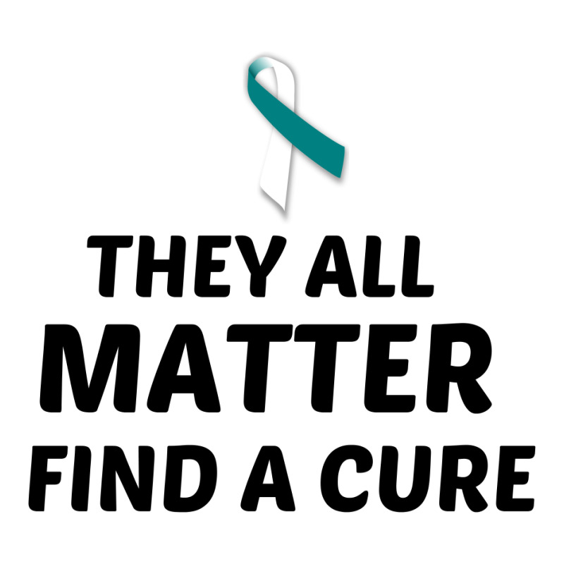 They All Matter Find A Cure Cervical Cancer Baby Bodysuit | Artistshot