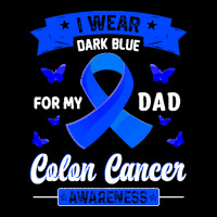 I Wear Dark Blue For My Dad T  Shirt I Wear Dark Blue For My Dad   Col Zipper Hoodie | Artistshot