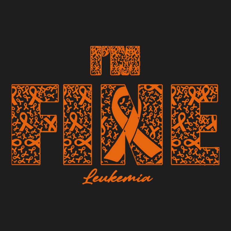 Leukemia Awareness T  Shirt Leukemia Awareness Fine Ribbons   In This Classic T-shirt | Artistshot