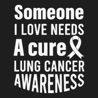 Lung Cancer T  Shirt Lung Cancer Awareness 6 Classic T-shirt | Artistshot