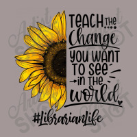 Teacher The Change You Want To See In The World ##librarianlife Vintage Short | Artistshot