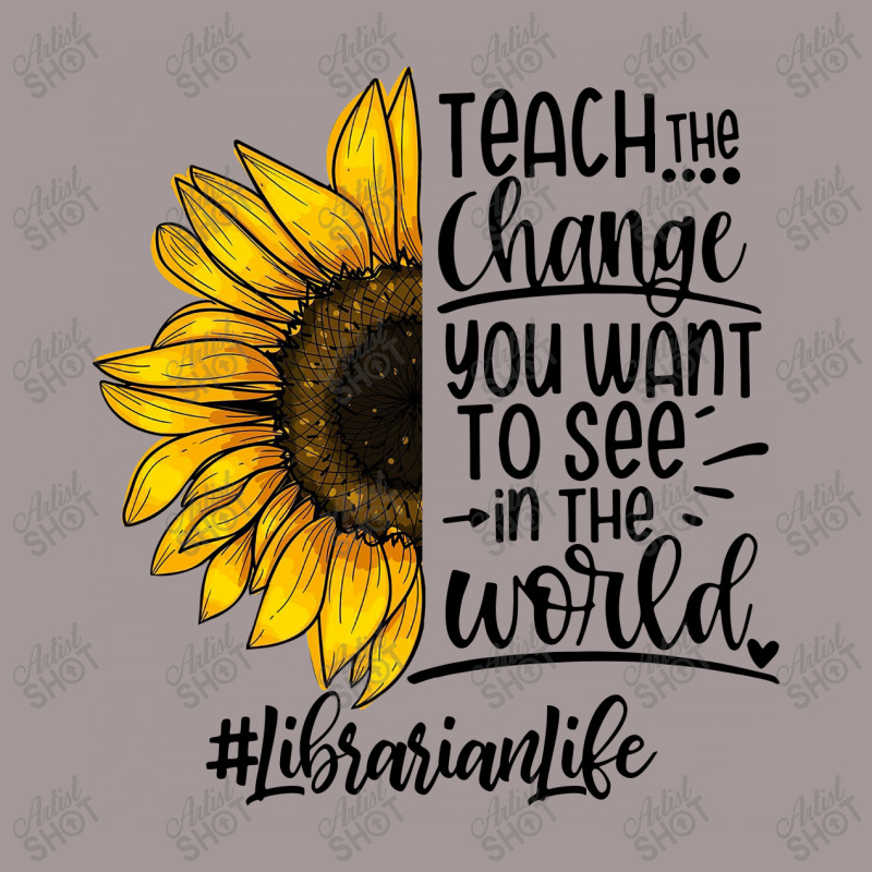 Teacher The Change You Want To See In The World ##librarianlife Vintage Short by hoainv | Artistshot