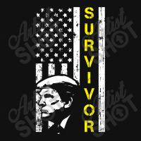 Anti Trump Survivor American Flag Shield S Patch | Artistshot