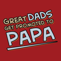 Great Dads Get Promoted To Papa Waist Apron | Artistshot