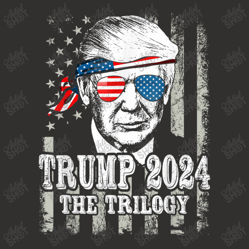 Trump 2024 The Trilogy Champion Hoodie | Artistshot