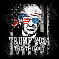 Trump 2024 The Trilogy Youth Zipper Hoodie | Artistshot