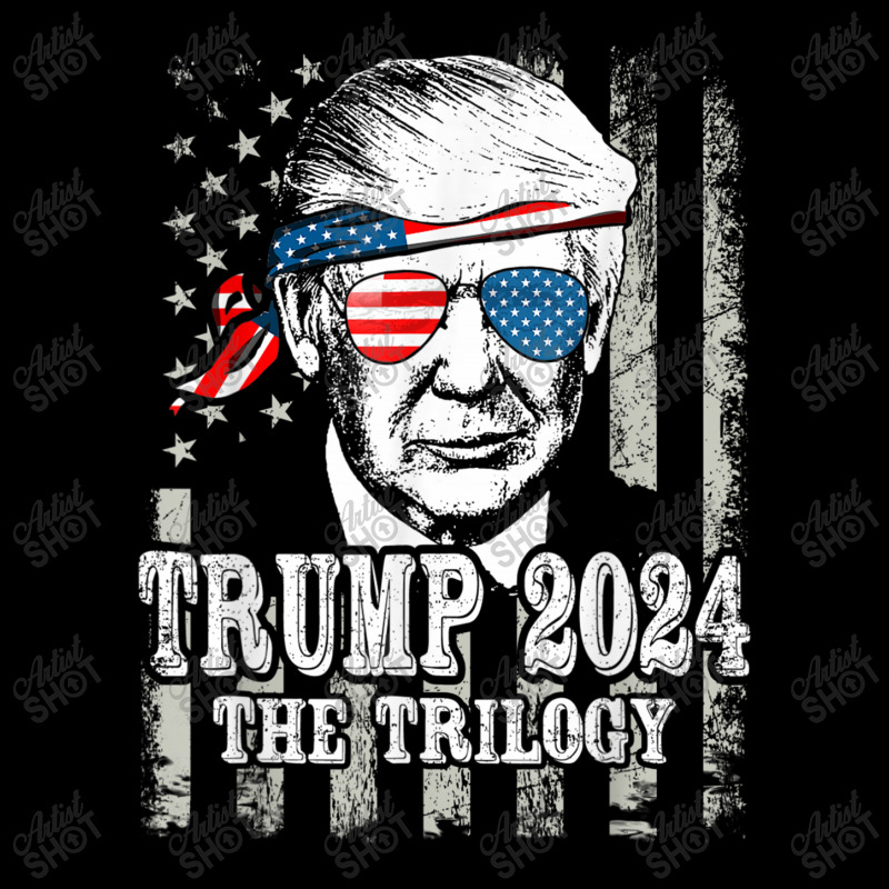 Trump 2024 The Trilogy Youth Zipper Hoodie | Artistshot