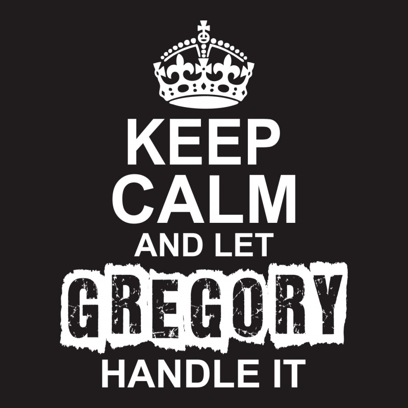 Keep Calm And Let Gregory Handle It Waist Apron | Artistshot