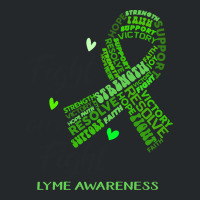 Lyme Awareness T  Shirt Lyme Awareness Her Fight Is Our Fight 2 Crewneck Sweatshirt | Artistshot