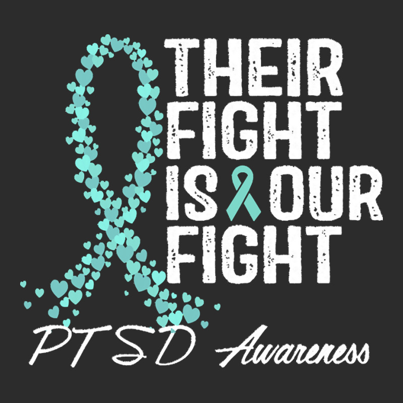 Ptsd Awareness T  Shirt Their Fight Is Our Fight P T S D Awareness T Exclusive T-shirt | Artistshot