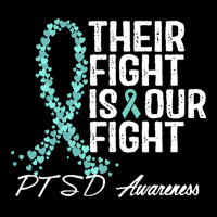 Ptsd Awareness T  Shirt Their Fight Is Our Fight P T S D Awareness T Men's 3/4 Sleeve Pajama Set | Artistshot