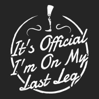 It's Official I'm On My Last Leg T Shirt   Amputee T Shirt Unisex Hoodie | Artistshot