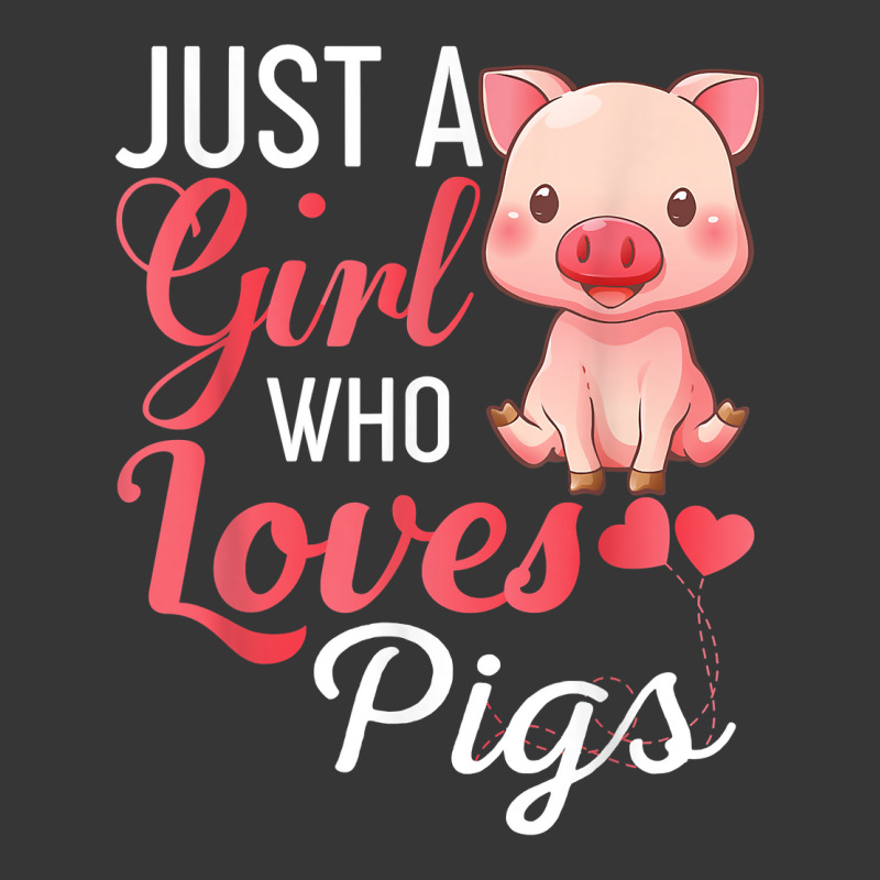 Just A Girl Who Loves Pigs Shirt Funny Pig Gift T Shirt Toddler Hoodie | Artistshot