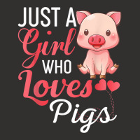 Just A Girl Who Loves Pigs Shirt Funny Pig Gift T Shirt Champion Hoodie | Artistshot