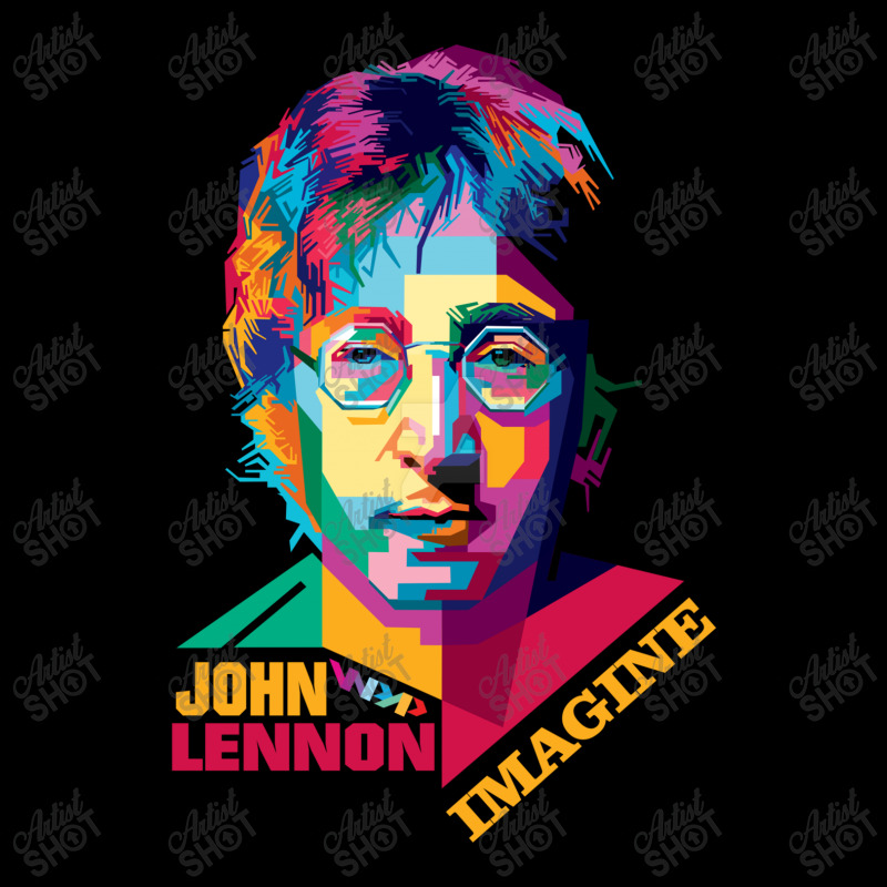 Lennon Pop Art V-neck Tee | Artistshot