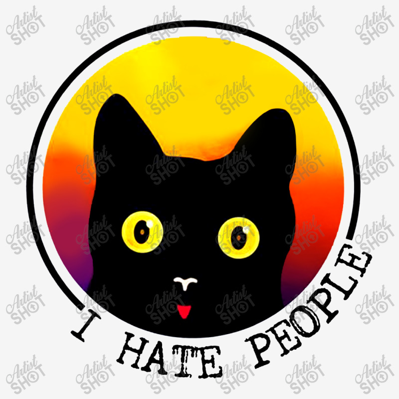 Cat   I Hate People Ladies Polo Shirt by hoainv | Artistshot