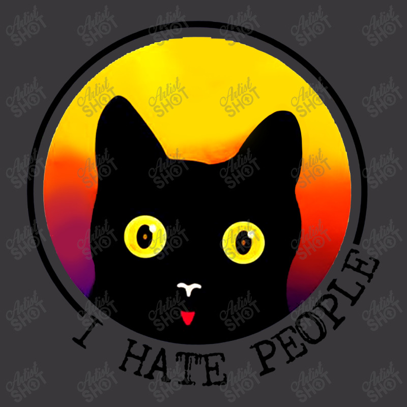 Cat   I Hate People Ladies Curvy T-Shirt by hoainv | Artistshot