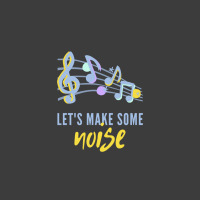 Lets Make Some Noise Music Notes Men's Polo Shirt | Artistshot