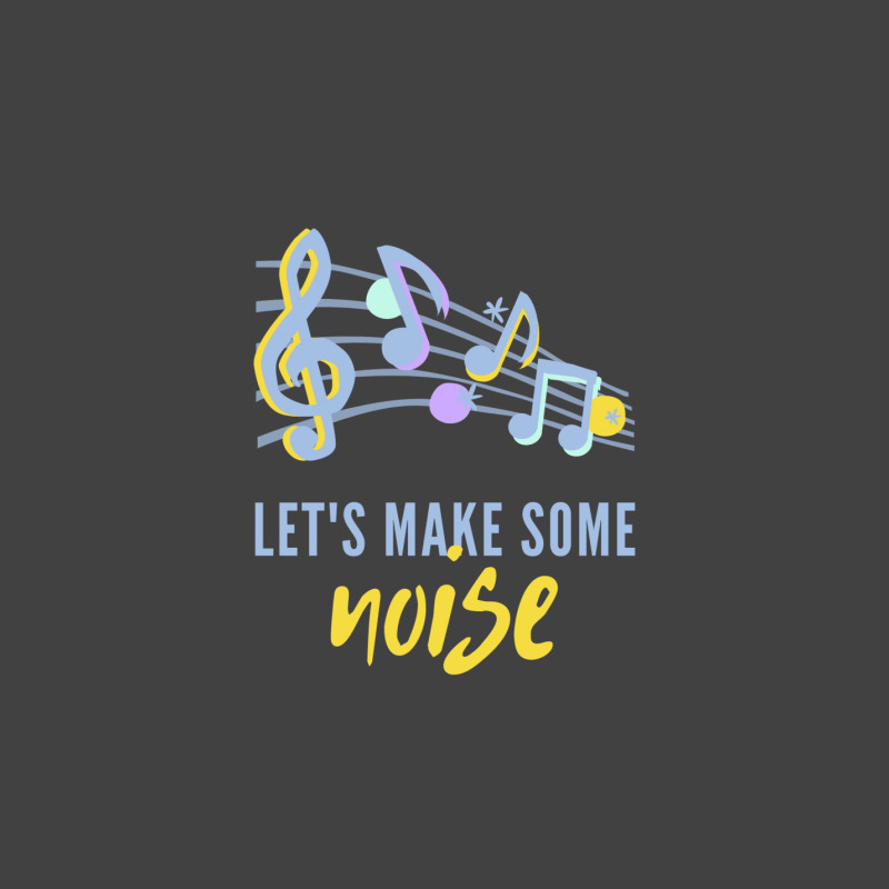 Lets Make Some Noise Music Notes Vintage T-Shirt by Perfect Designers | Artistshot