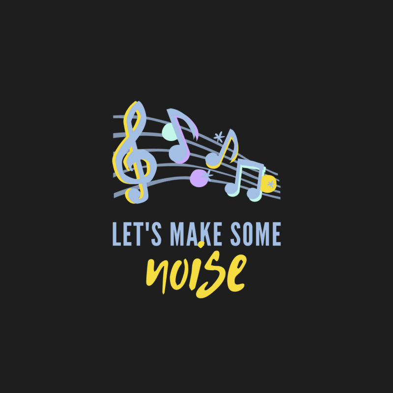 Lets Make Some Noise Music Notes Classic T-shirt by Perfect Designers | Artistshot