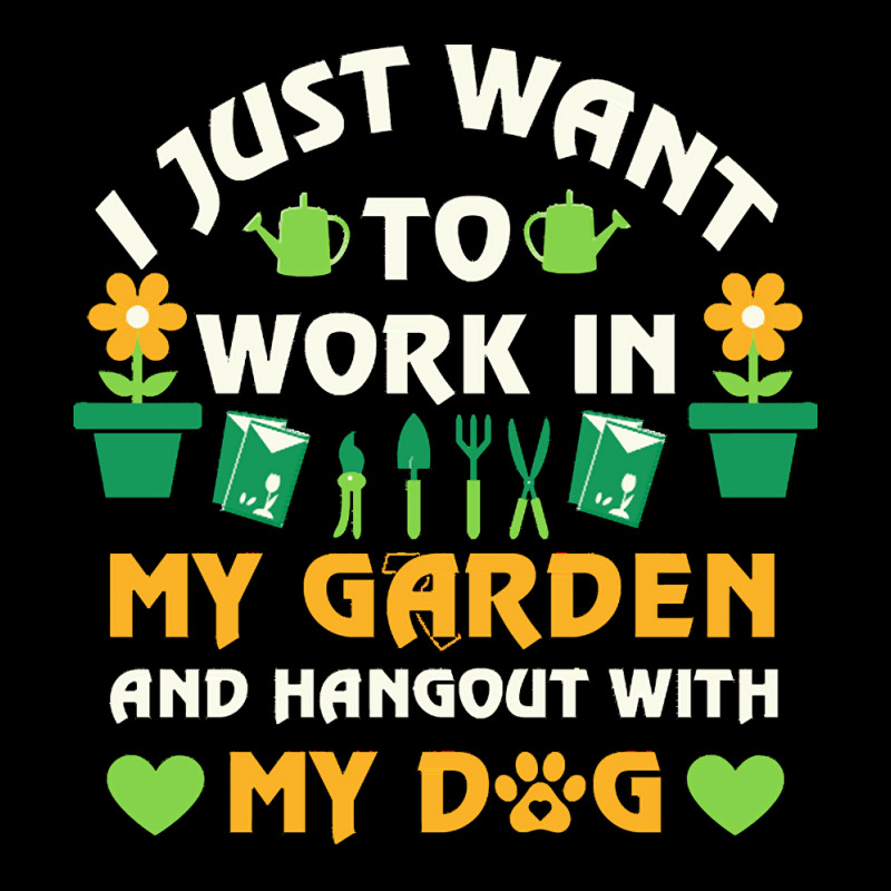 I Just Want To Work In My Garden T  Shirt I Just Want To Work In My Ga Cropped Sweater by madisonupton37 | Artistshot