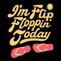 Summer T  Shirt I'm Flip Floppin Today Summer Vacation Beach Lake Rive Fleece Short | Artistshot