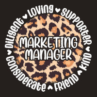 Marketing Manager T  Shirt Marketing Manager Appreciation T  Shirt Tank Top | Artistshot