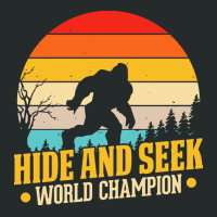 Hide And Seek World Champion Bigfoot T  Shirt Hide And Seek World Cham Women's Triblend Scoop T-shirt | Artistshot