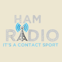 Ham Radio Its A Contact Sport Funny Ham Radio Tee T Shirt Cropped Hoodie | Artistshot