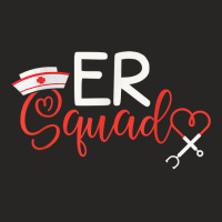 Er Nurse Squad   Emergency Room Nurse Gift Outfit For Nurses T Shirt Ladies Fitted T-shirt | Artistshot