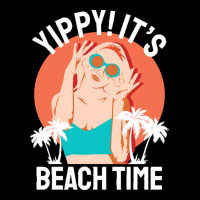 Summer 2021 T  Shirt Yippi It's Beach Time T  Shirt Pocket T-shirt | Artistshot