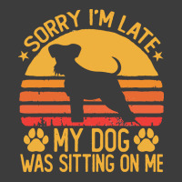 Sorry Im Late My Dog Was Sitting On Me T  Shirt Sorry I'm Late My Dog Men's Polo Shirt | Artistshot