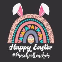 Teaching Easter Egg School Student T  Shirt Happy Easter Rainbow Leopa Vintage Hoodie | Artistshot