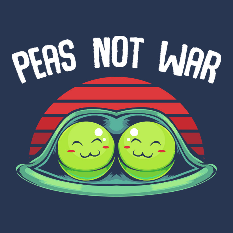 Vegetables T  Shirt Peas   Peas Not War   Cute Kawaii Pea Pun T  Shirt Men Denim Jacket | Artistshot