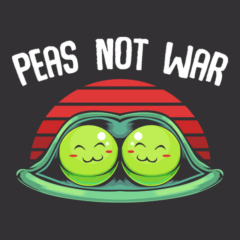 Vegetables T  Shirt Peas   Peas Not War   Cute Kawaii Pea Pun T  Shirt Vintage Hoodie And Short Set | Artistshot