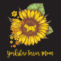 Yorkshire Terrier Mom T  Shirt S U N F L O W E R Y O R K S H I R E T E T-shirt | Artistshot