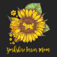 Yorkshire Terrier Mom T  Shirt S U N F L O W E R Y O R K S H I R E T E Unisex Hoodie | Artistshot