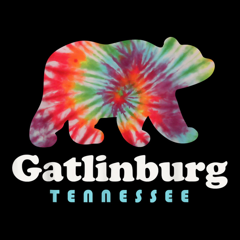 Gatlinburg Tennessee Bear Great Smoky Mountains Tie Dye T Shirt Pocket T-Shirt by men.adam | Artistshot