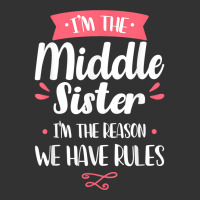 I'm The Middle Sister I'm The Reason We Have Rules Sibling T Shirt Baby Bodysuit | Artistshot