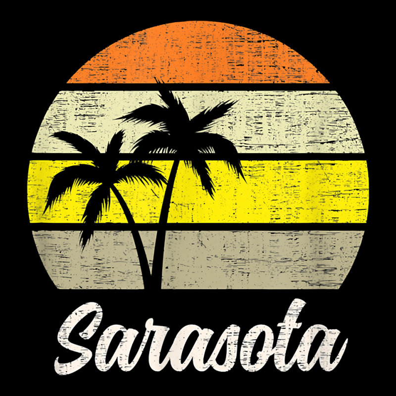 Sarasota Vintage 70s Love Florida Surf Beach Retro Sunset T Shirt Men's 3/4 Sleeve Pajama Set by kogmor58594 | Artistshot