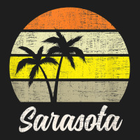 Sarasota Vintage 70s Love Florida Surf Beach Retro Sunset T Shirt Classic T-shirt | Artistshot