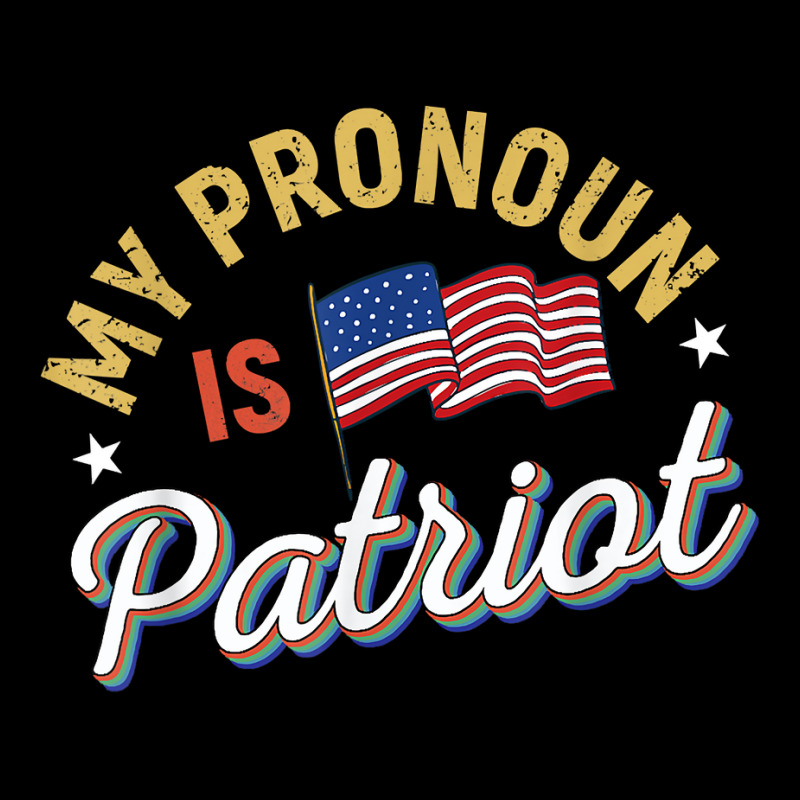 Funny Republican My Pronoun Is Patriot Conservative T Shirt Baby Tee | Artistshot