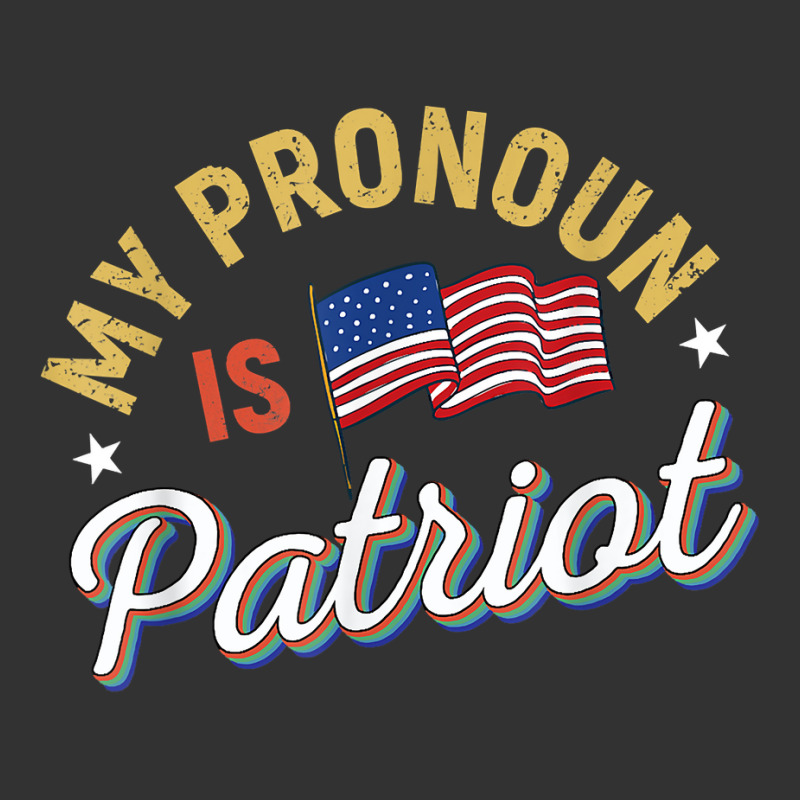 Funny Republican My Pronoun Is Patriot Conservative T Shirt Baby Bodysuit | Artistshot