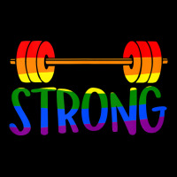 Gay Pride Strong Gym Rainbow Barbell Tank Top Fleece Short | Artistshot