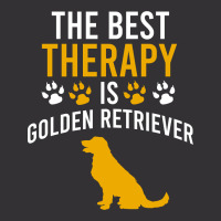 The Best Therapy Is Golden Retriever Vintage Hoodie | Artistshot