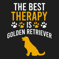 The Best Therapy Is Golden Retriever Classic T-shirt | Artistshot