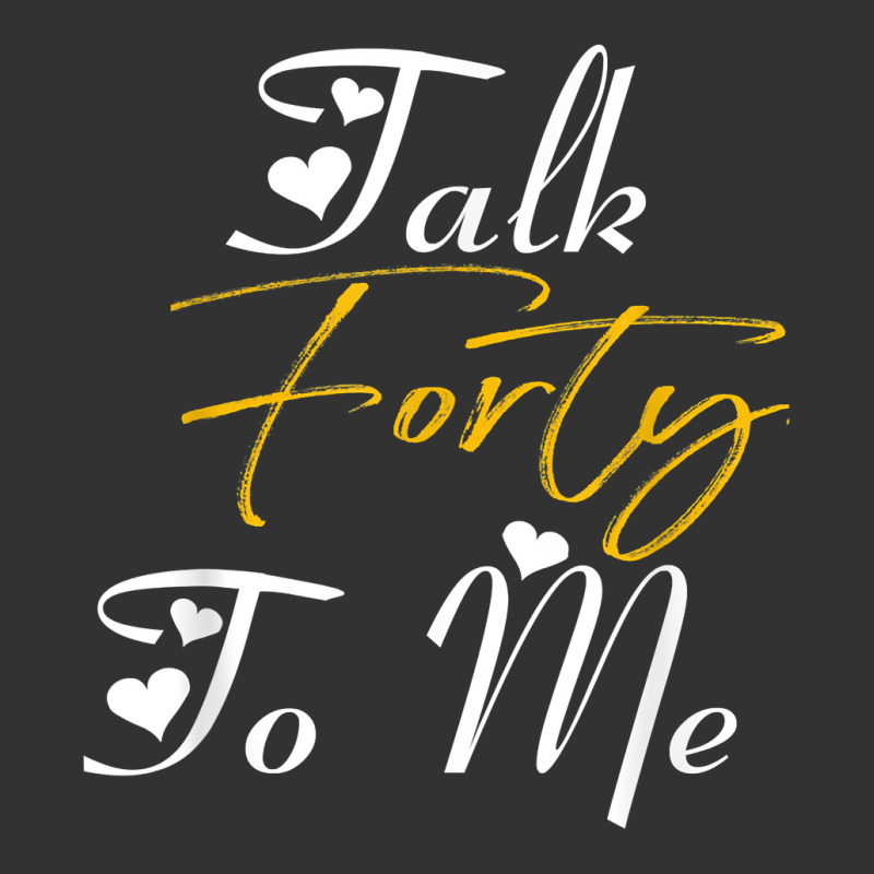 Talk Forty To Me  40th Birthday Gifts For Women  Forty T Shirt Baby Bodysuit | Artistshot