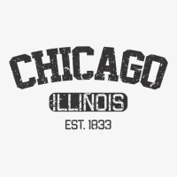 Vintage Chicago Illinois Est. 1833 Souvenir Gift Premium T Shirt Ladies Fitted T-shirt | Artistshot