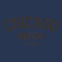 Vintage Chicago Illinois Est. 1833 Souvenir Gift Premium T Shirt Ladies Denim Jacket | Artistshot