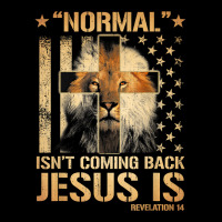 Normal Isn't Coming Back Jesus Is Revelation 14 T Shirt Women's V-neck T-shirt | Artistshot